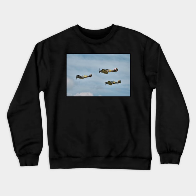 Wartime Trio Crewneck Sweatshirt by richard49